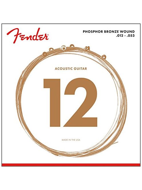Fender  Acoustic Guitar Phosphor Bronze  12-53