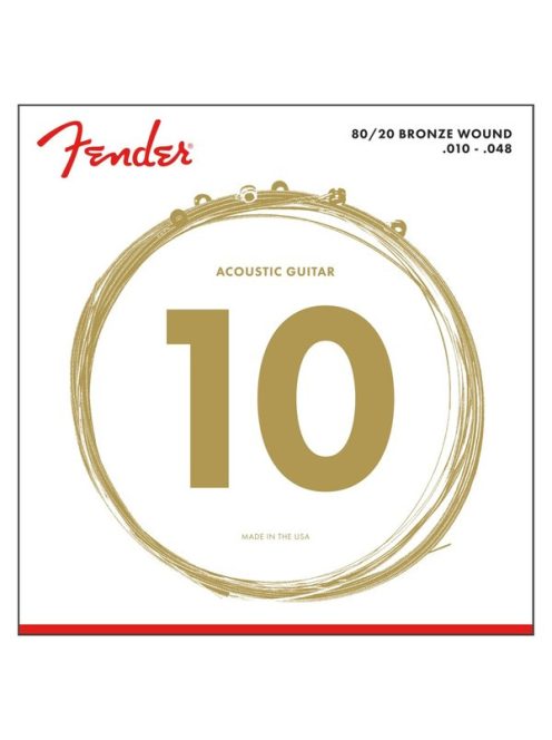 Fender 80/20 Bronze-Ball End 10-48 (70XL))