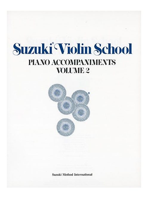 Shinich Suzuki:  Violin School volume 2 - zongorakíséret a 2.-es kötethez ( ALF30098)