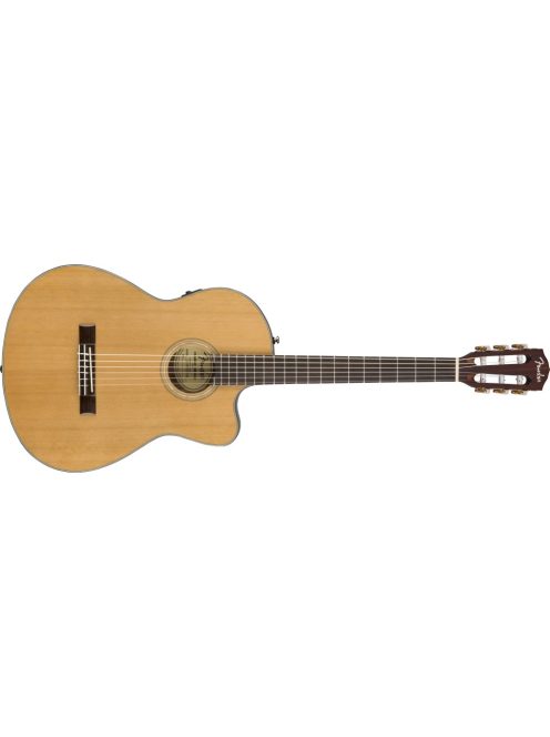 Fender CN-140SCE Natural, elektro-klasszikus gitár