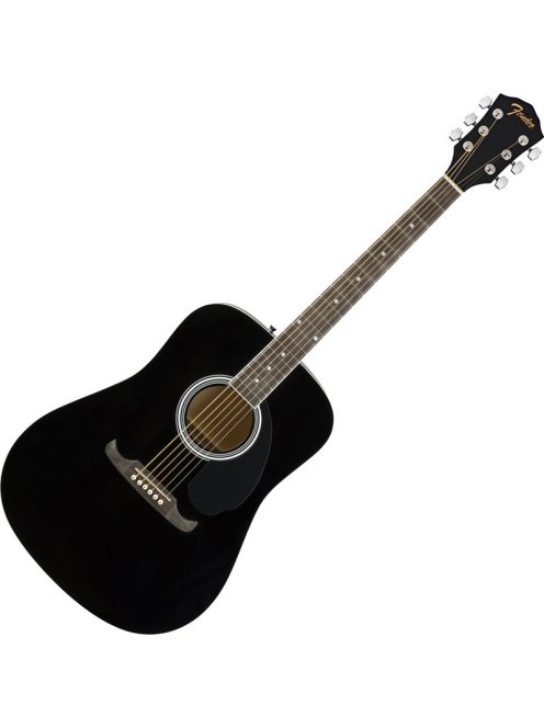 Fender FA-125 WN Fekete akusztikus gitár