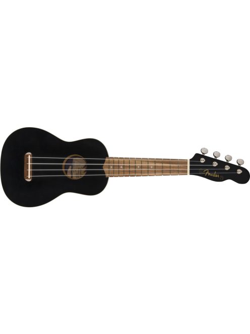 Fender Venice Soprano Ukelele -Fekete