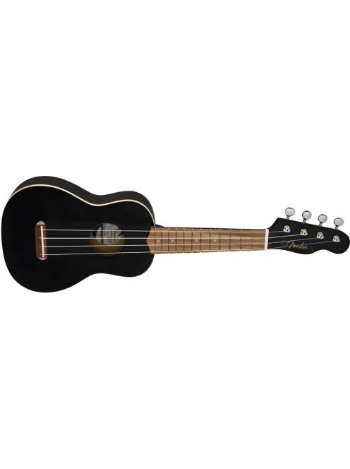 Fender Venice Soprano Ukelele -Fekete
