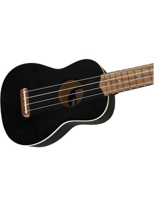 Fender Venice Soprano Ukelele -Fekete