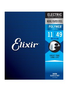   Elixir PolyWeb (12100) 11-49 Super Light elektromos húrkészlet