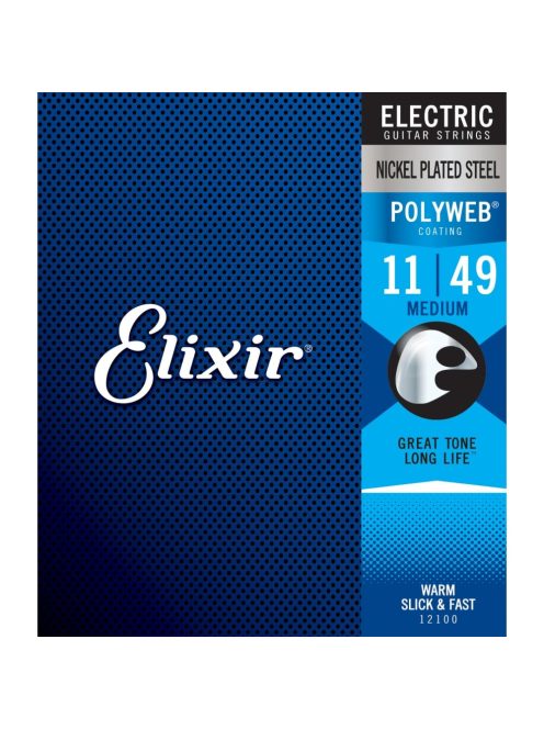 Elixir PolyWeb (12100) 11-49 Super Light elektromos húrkészlet