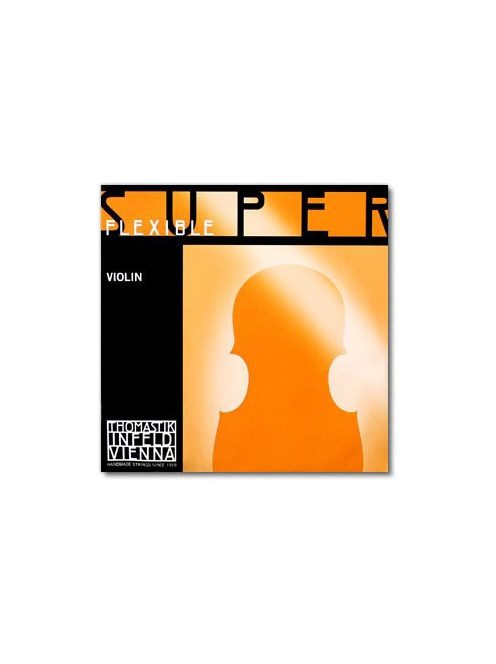 Superflexible hegedű húr garnitúra - medium - króm "E"