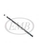 Ceruza fekete színű, kotta mintás-radírral