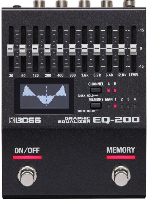 BOSS EQ-200 Graphic Equalizer effekt pedál