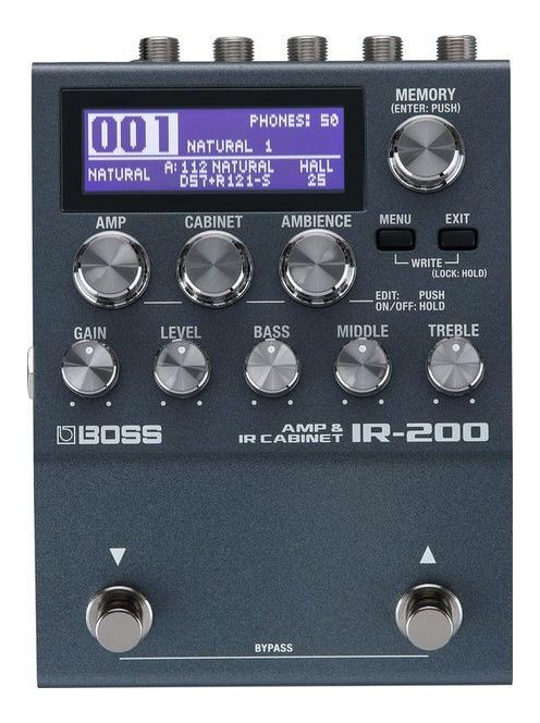 Boss IR-200 Erősítő és IR hangláda gitárpedál