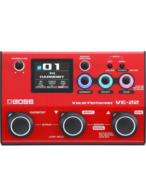 Boss VE-22 Vokálprocesszor