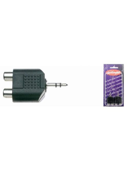 Stagg átalakító 3.5  stereo jack-2 RCA