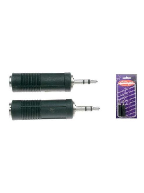 Stagg stereo 3.5 jack-6.3 jack aljzat adapter