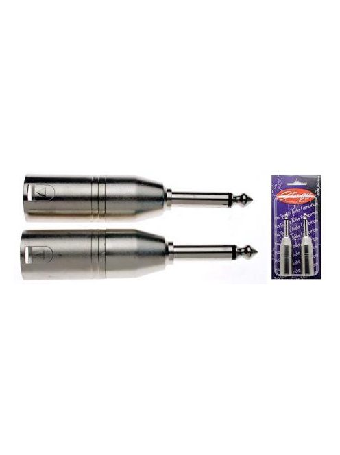 Stagg mono jack-XLR papa adapter