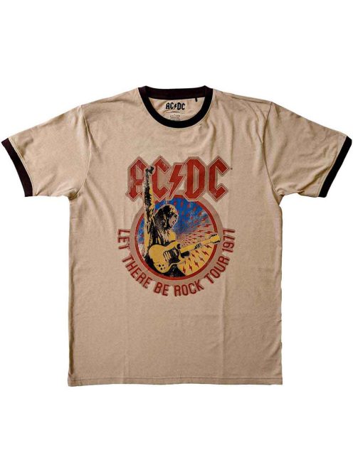 AC/DC RINGER: LET THERE BE ROCK TOUR '77 Unisex Póló