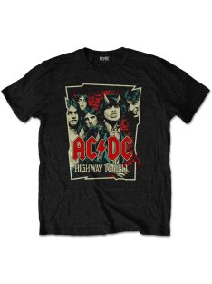 AC/DC HIGHWAY TO HELL SKETCH Unisex Póló
