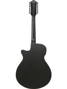 IBANEZ AEG 12 húros elektro akusztikus gitár Black Out