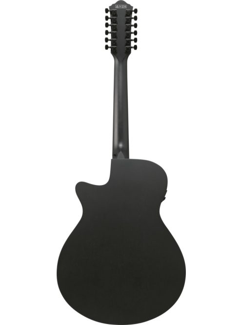 IBANEZ AEG 12 húros elektro akusztikus gitár Black Out