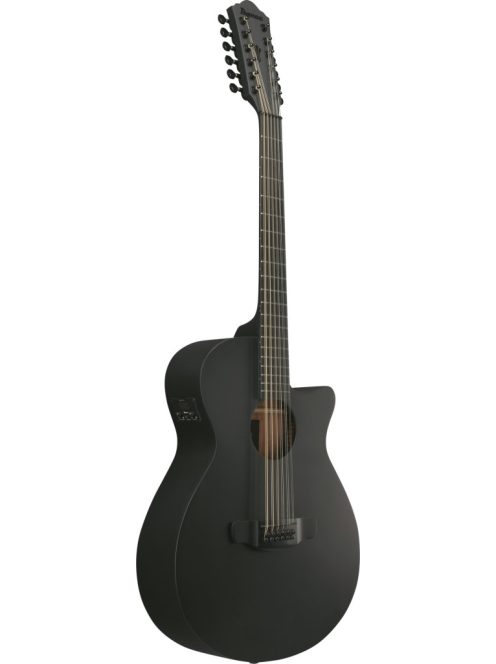 IBANEZ AEG 12 húros elektro akusztikus gitár Black Out