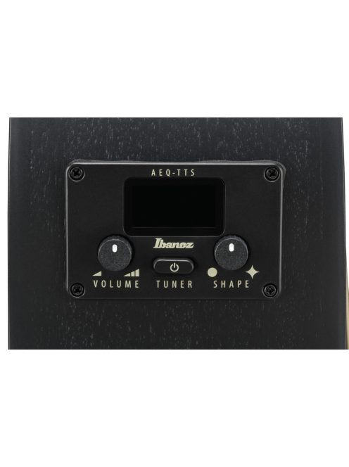 IBANEZ AEG 12 húros elektro akusztikus gitár Black Out