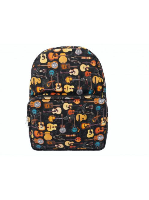 Fekete színű hátizsák ''Be Classic'' : Guitars & Me