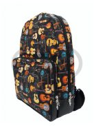 Fekete színű hátizsák ''Be Classic'' : Guitars & Me