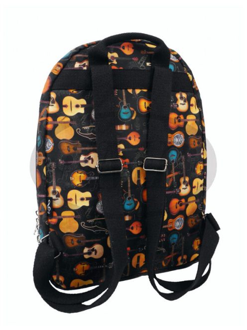 Fekete színű hátizsák ''Be Classic'' : Guitars & Me