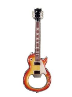 Üvegnyitó, sörnyitó elektromos gitár alakú, mágneses