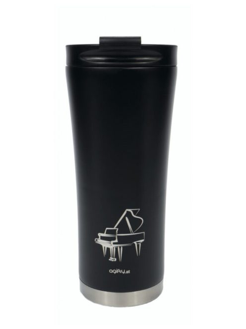 Zongora mintás dupla falú termosz