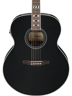 IBANEZ AJ70M1E-BK  Elektro-akusztikus gitár fekete