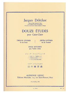 Jaques Delécluse:  Douze Études