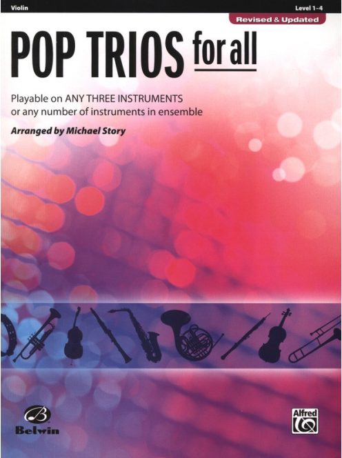 POP TRIOS for all Level 1-4 - VIOLIN - Revised&Updated