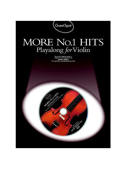Guest Spot More No.1 Hits:  playalong for violin-CD melléklettel