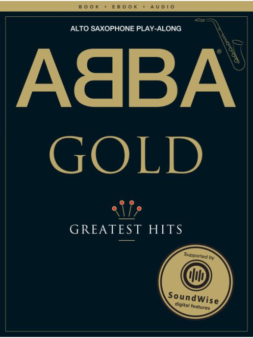 ABBA GOLD-alt szaxofon kotta és audio anyaggal