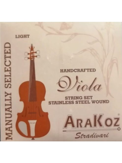 Arakoz brácsa húrkészlet 4/4-light