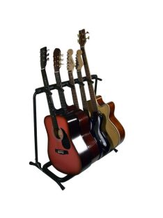 Gitárállvány 5 gitárhoz