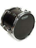 Evans tom ütőbőr 13"-os, kétrétegű - fekete