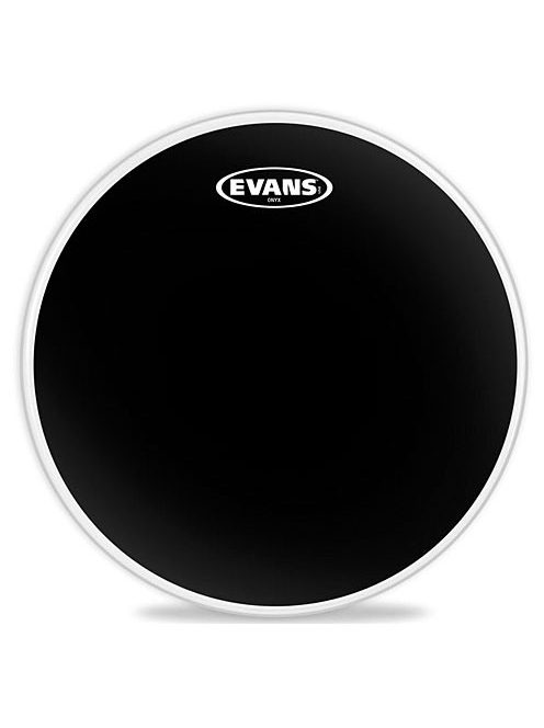 Evans tom ütőbőr 13"-os, kétrétegű - fekete
