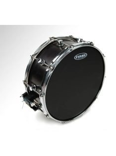   Evans pergődob ütőbőr 14"-os, Hydraulic Black - kétrétegű, Coated