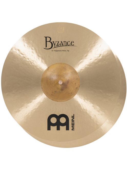 MEINL Cymbals Byzance Traditional Polyphonic HiHat - 15"