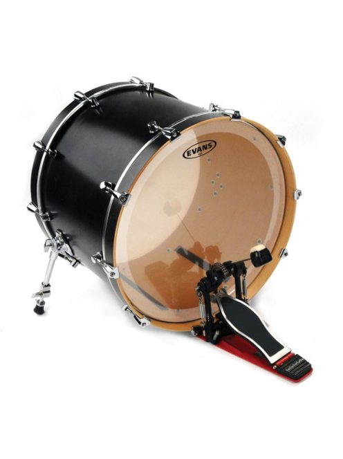 Evans lábdob ütőbőr 20"-os, kétrétegű - Clear - EQ3