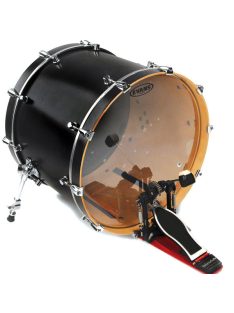   Evans lábdob ütőbőr 22"-os, kétrétegű - Hydraulic Glass -