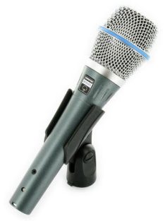 Shure BETA 87A Kondenzátor énekmikrofonok