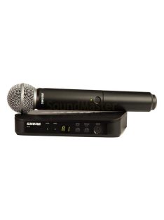 SHURE BLX Vokál szett, vevő, kéziadó SM58 mikrofonfejjel