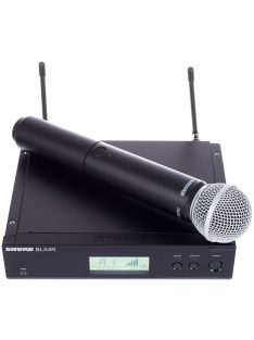   SHURE BLX Vokál szett, rack- vevő, kéziadó SM58 mikrofonfejjel
