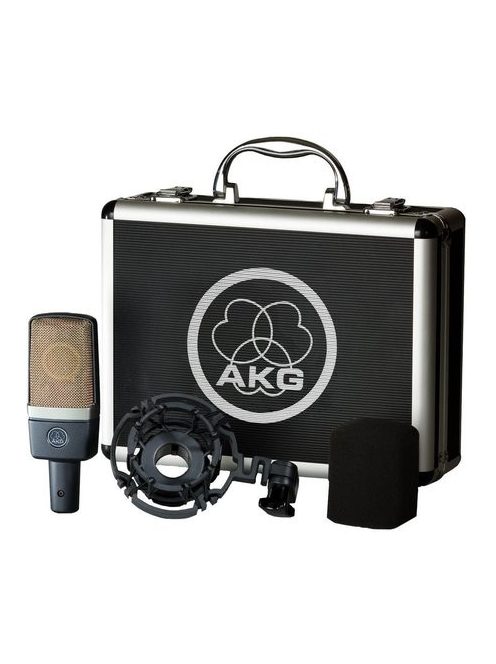 AKG C214 kondenzátor stúdió mikrofon