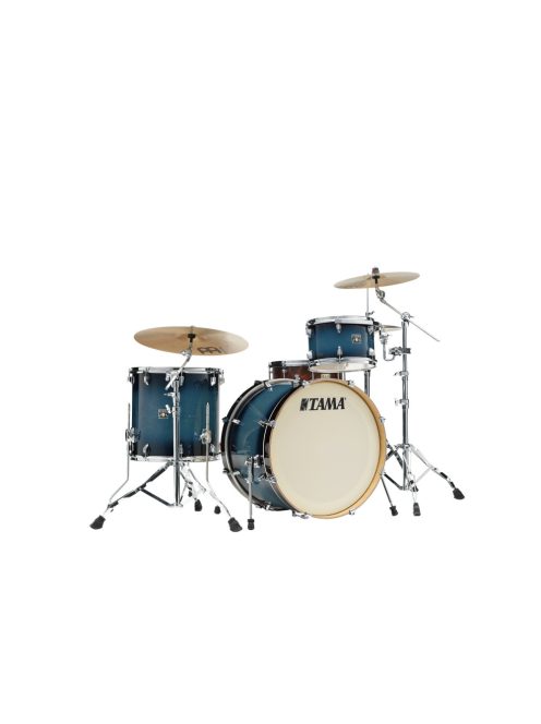 TAMA Superstar Maple Shell Kit 3 pcs. - Blue Lacquer Burst/Chrome HW