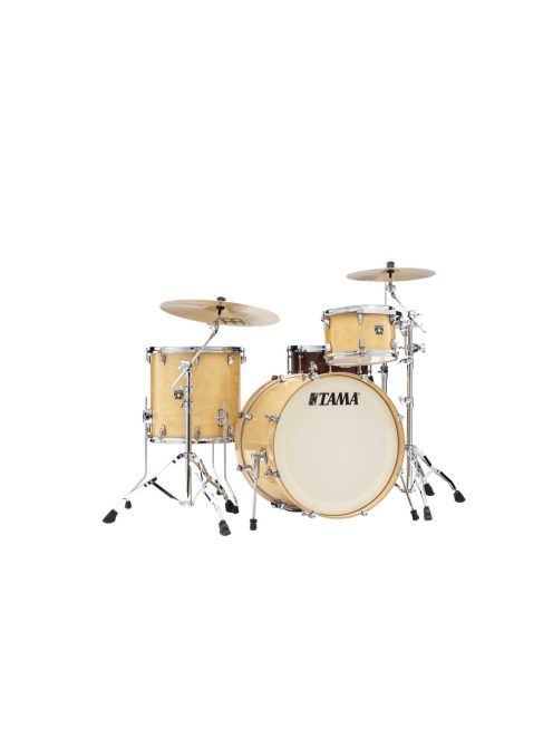 TAMA Superstar Maple Shell Kit 3pcs. - Gloss Natural Blonde/Chrome HW