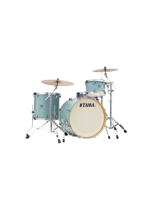 TAMA Superstar Maple Shell Kit 3 pcs. - Light Emerald Blue Green/Chrome HW