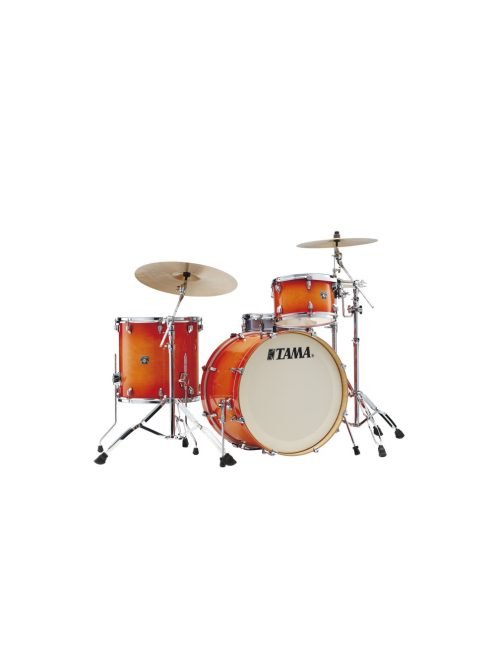 TAMA Superstar Maple Shell Kit 3 pcs. - Tangerine Lacquer Burst/Chrome HW